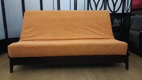 Amigo Tangerine Futon Cover by Prestige