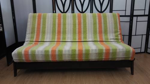 Cleopatra Stripes Futon Cover by Prestige