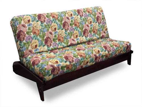 Premium Heavy Texture Floral Botanical PF103 Futon Cover by Prestige