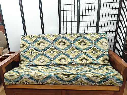 Premium Heavy Texture Brighton Lagoon Futon Cover by Prestige