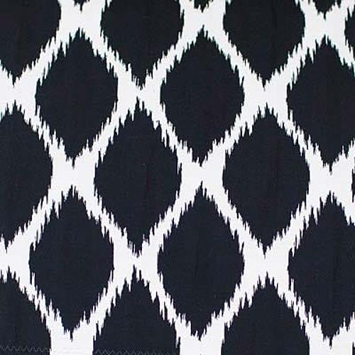 Black Drop Futon Cover by CottonBelle
