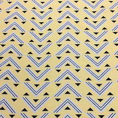 Triangle Lemon Futon Cover by CottonBelle