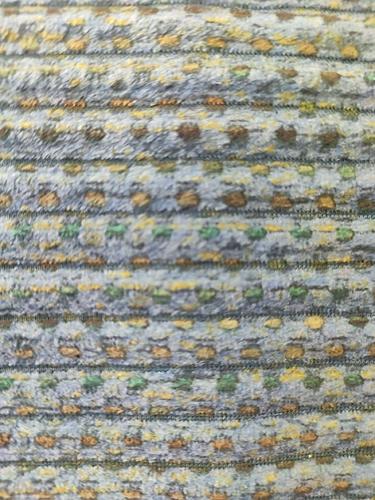 Sample Swatch for Heavy Texture Marine Chenille Fabric by Prestige