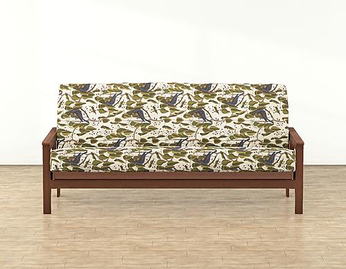 Bluebirds In Paradise Futon Cover by SIS Covers