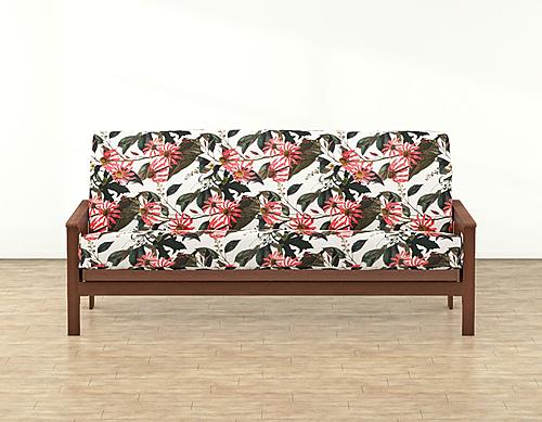 Classic Coneflowers Futon Cover by SIS Covers