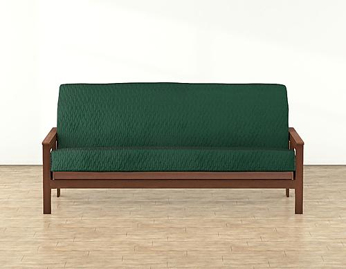 Fluctuate Emerald Futon Cover by SIS Covers