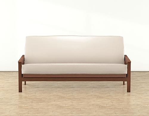 Suave Creme Futon Cover by SIS Covers