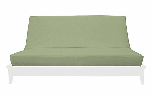 Samantha Fern Chenille Texture Futon Cover by Prestige