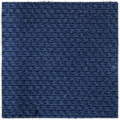 Samantha Chenille Texture Solid Indigo Fabric (per yard)