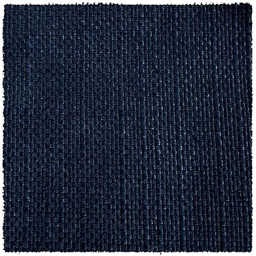 Medley Linen Texture Solid Midnight Fabric (per yard)